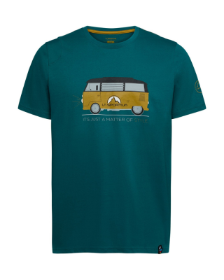 Pánské triko LA SPORTIVA Van T-Shirt M Everglade